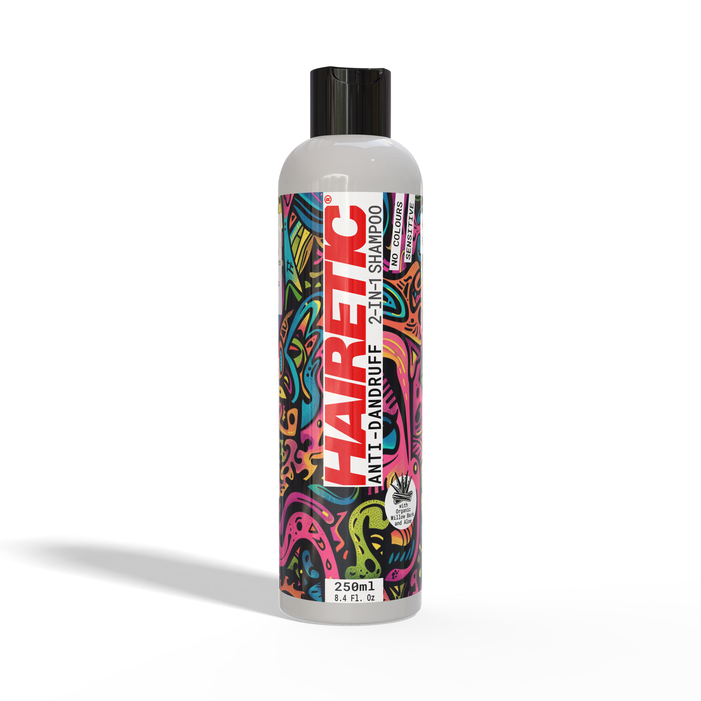 Hairetic Anti-Dandruff 2in1 Shampoo & Conditioner 250ml