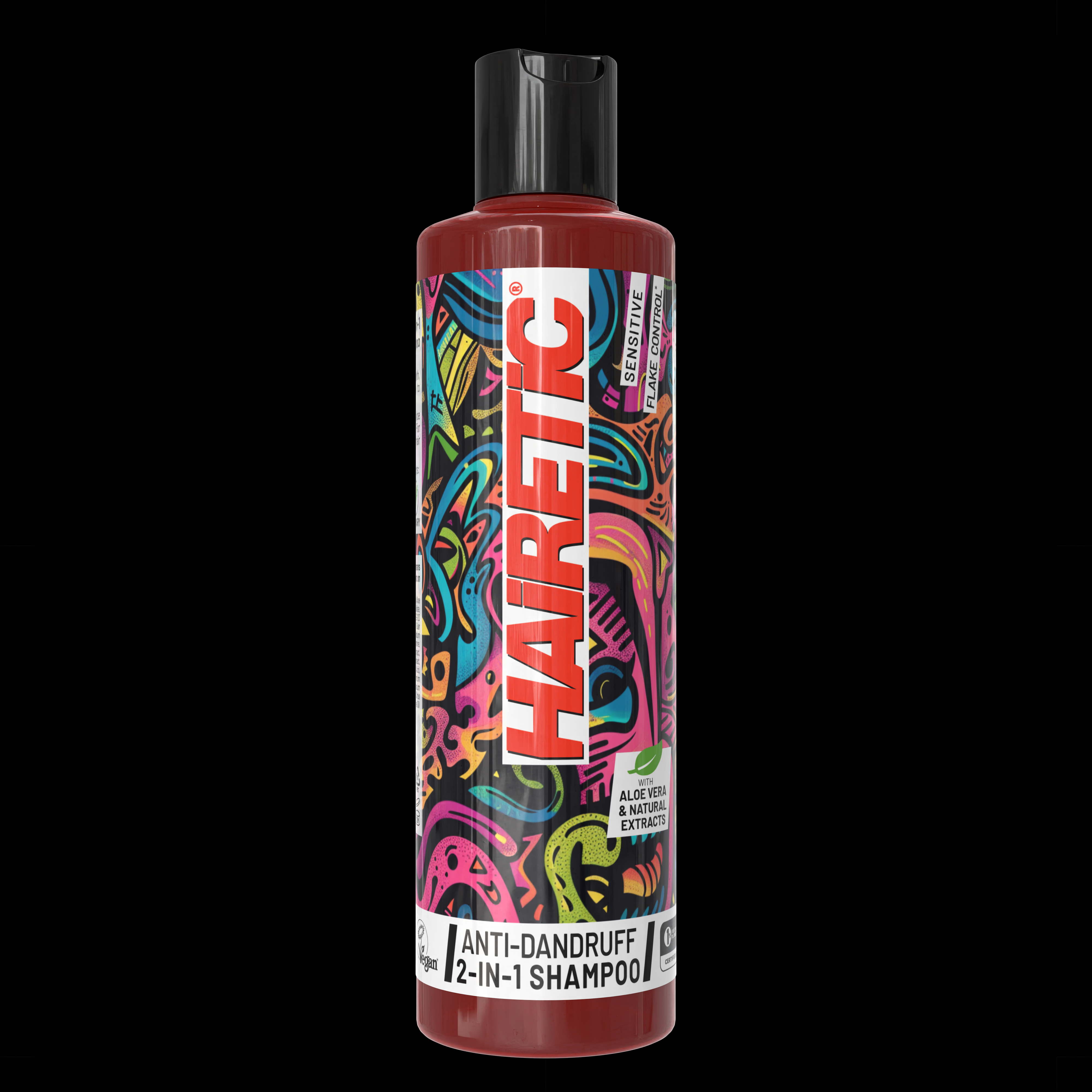 The UK's best Anti-Dandruff shampoo. 2in1 with a bright, non clinical bottle.