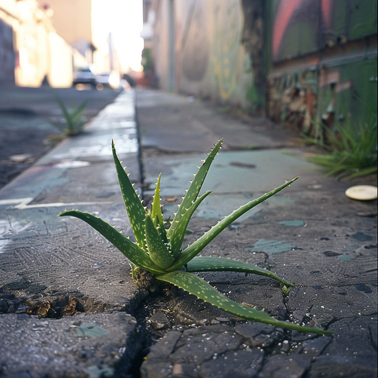Aloe vera for a calm scalp and nourished skin