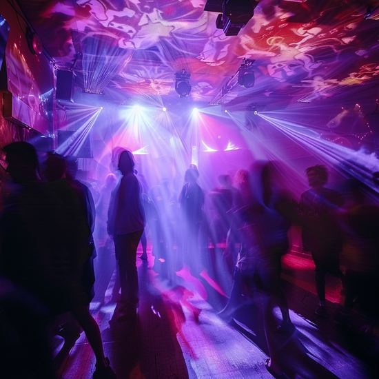 UV lights in nightclubs pick up dandruff on your clothes